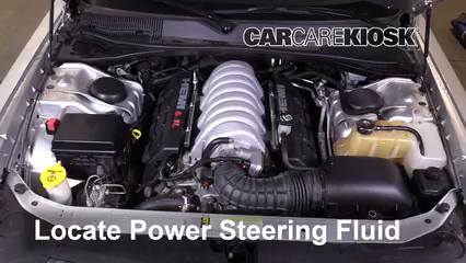 2008 Dodge Challenger SRT8 6.1L V8 Liquide de direction assistée Réparer fuites